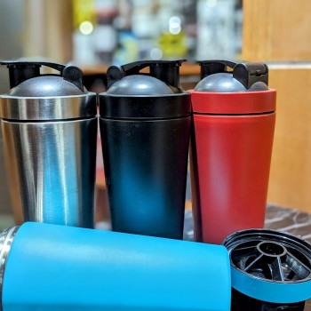 Steel Gym Protein Shaker